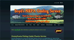 Desktop Screenshot of boydsnepaguidingservice.com